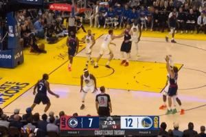 不做人!博格丹两个空位三分:一个铁了 另一个三不沾 不做人!博格丹两个空位三分:一个铁了 另一个三不沾